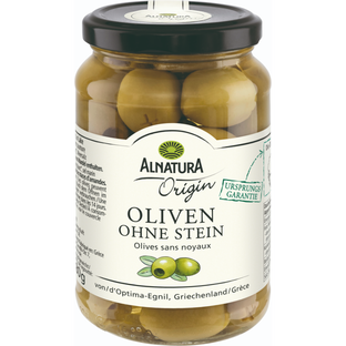 Bio Oliven grün, entsteint