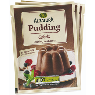 Bio Puddingpulver Schoko, 3 Stück