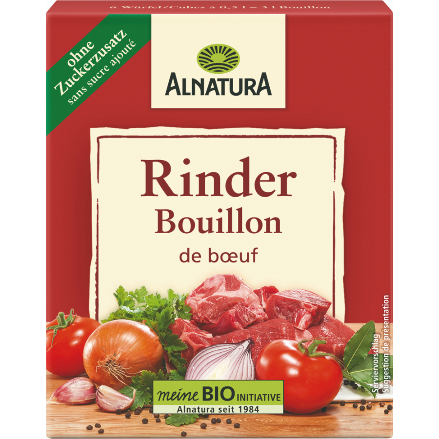 Bio Rinderbouillon Würfel