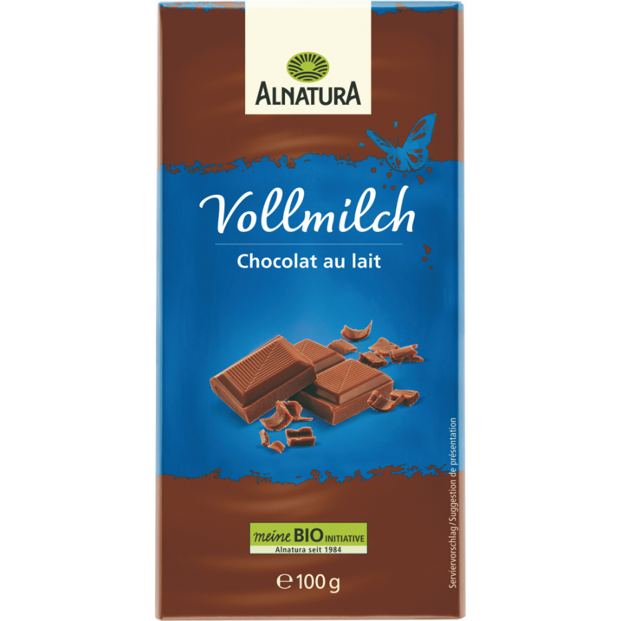 Bio Schokolade Vollmilch