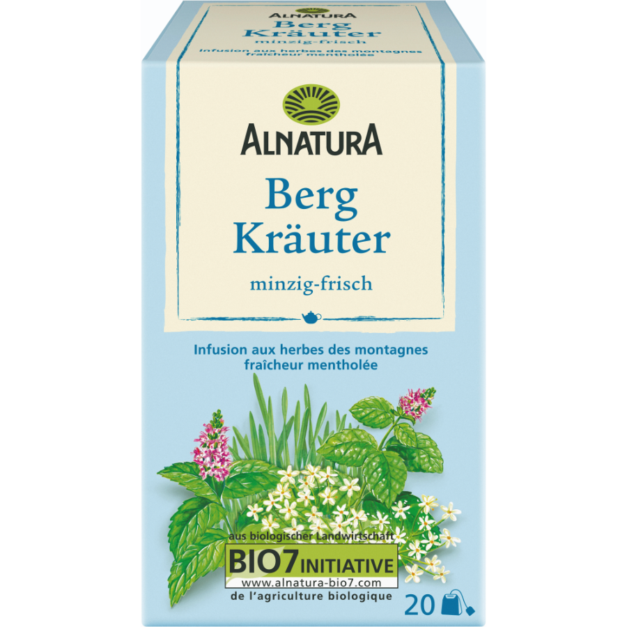 Bio Tee Bergkräuter, Beutel