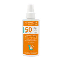 Spray Solaire SPF50 Enfants Certifié Bio