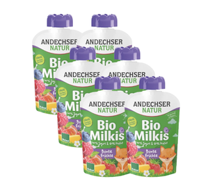 Bio Quetschie Bunte Früchte, Karton 6 Stk.