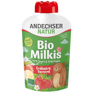 Bio Quetschie Erdbeer-Banane