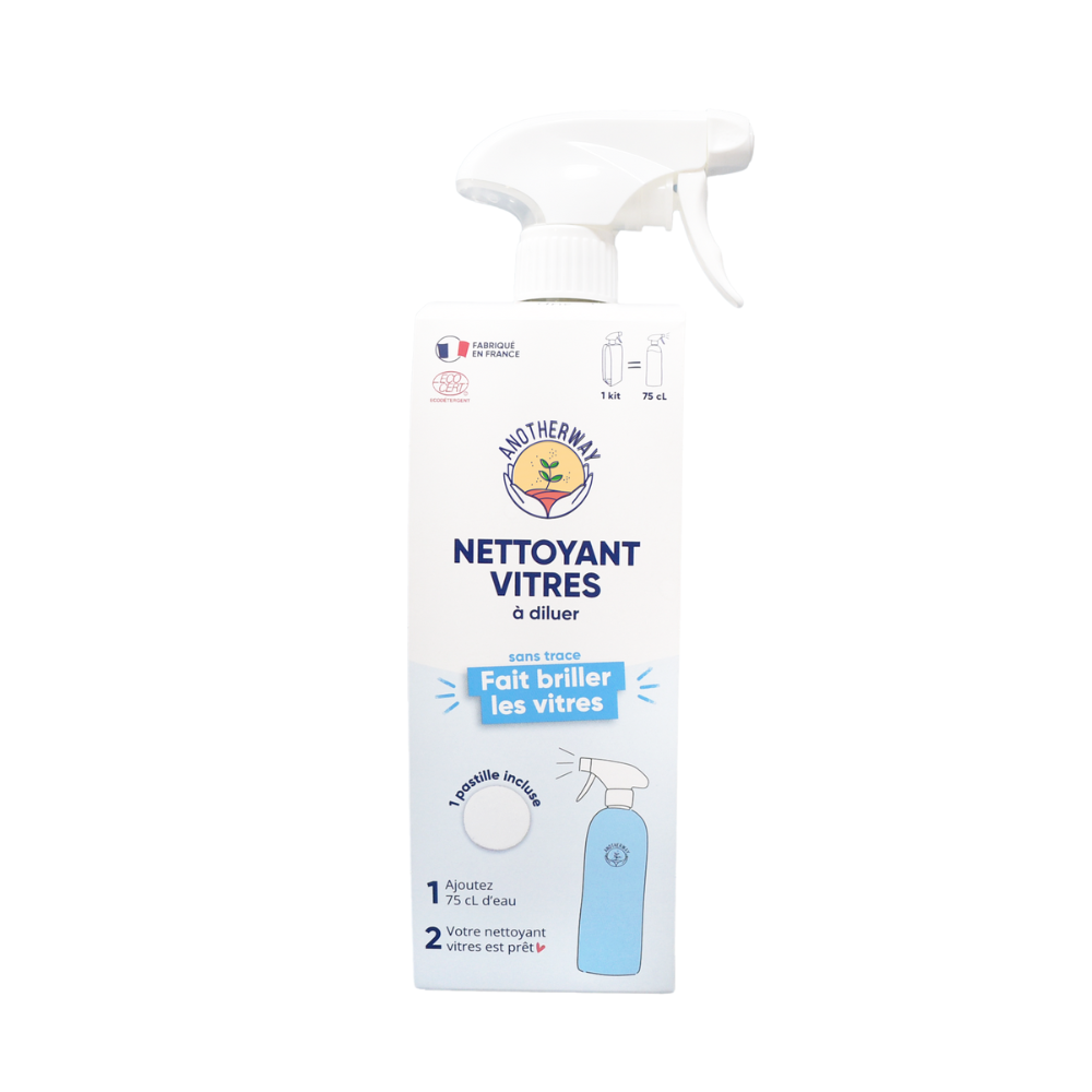 Kit de Démarrage Spray Nettoyant Vitres à Diluer