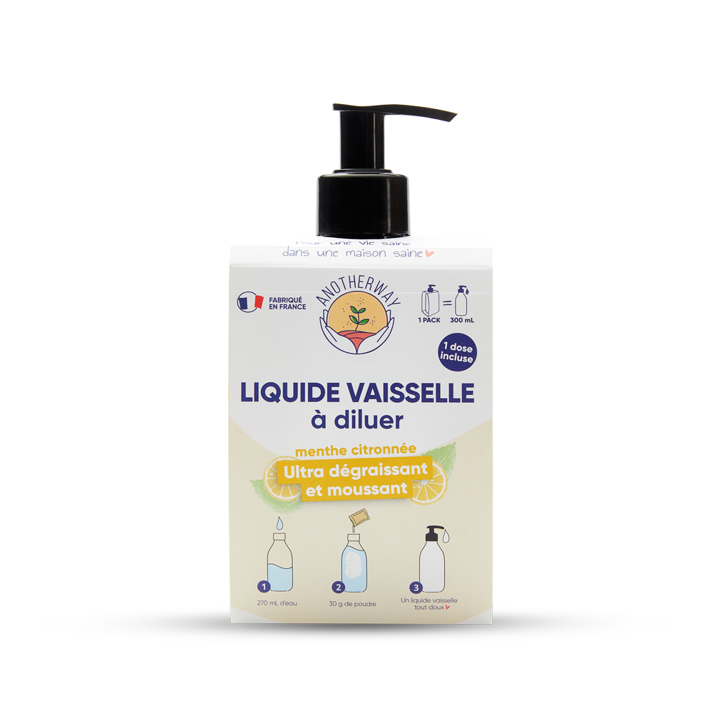 Kit Démarrage Liquide Vaisselle à Diluer Ultra Dégraissant