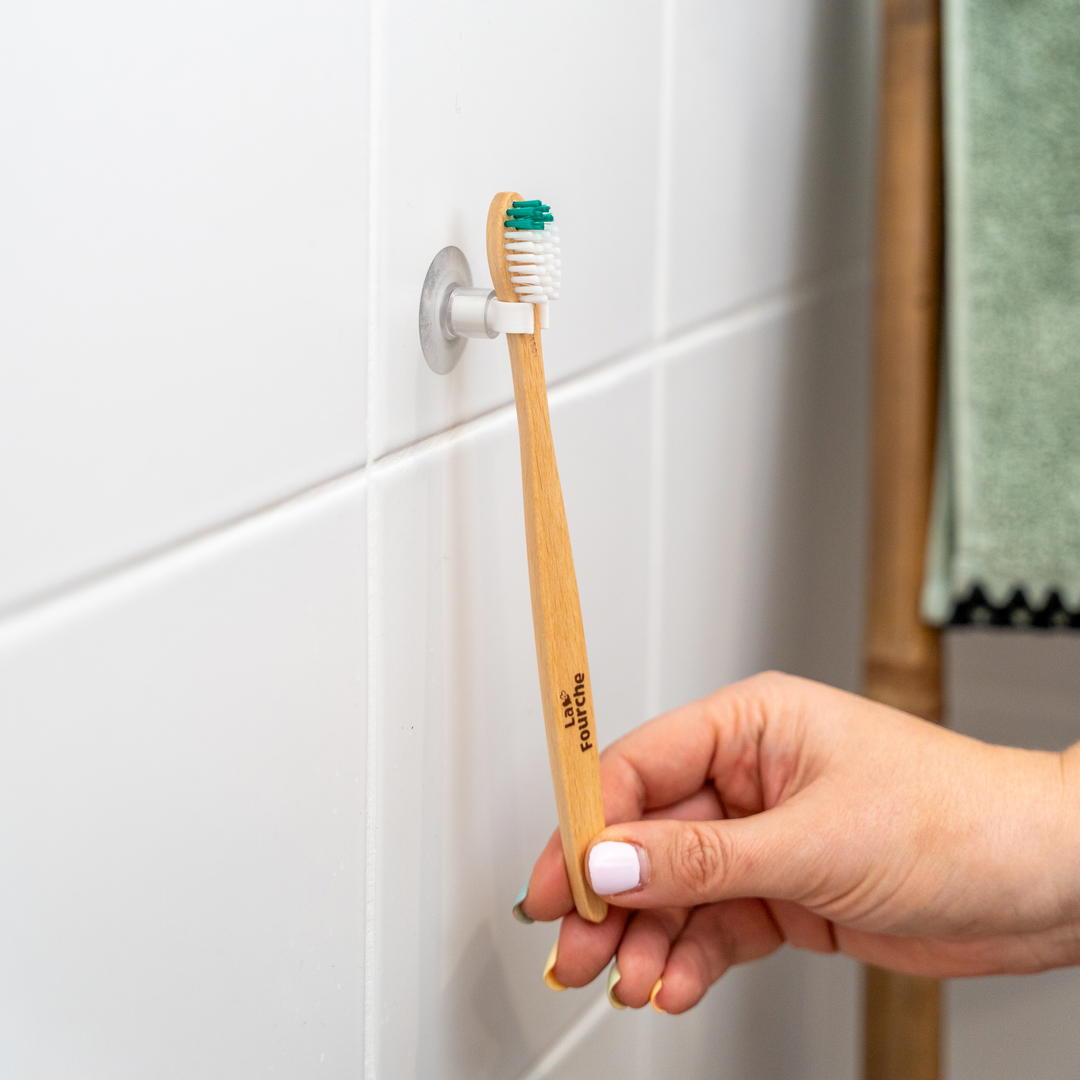 Ventouse à Clips pour Brosse à Dents