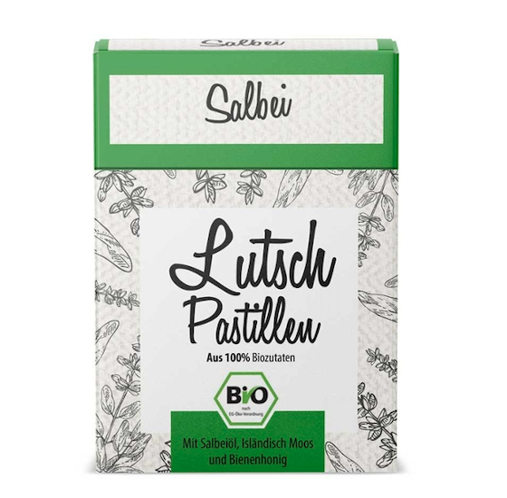 Bio Salbei Lutschpastillen