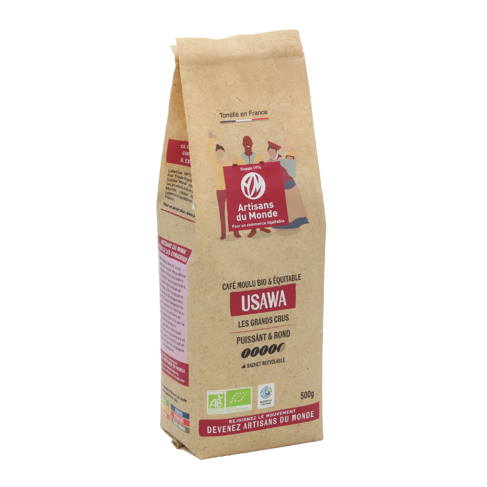 Café Moulu USAWA Corsé Bio Equitable