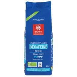 Café Décaféiné en Grains Mexique 100% Arabica Equitable Bio