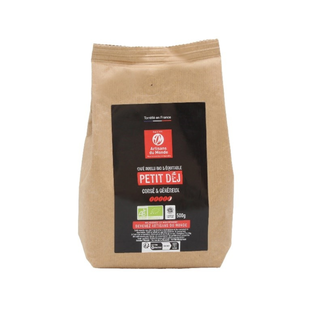 Café Petit Déj Moulu Ouganda 100% Robusta Equitable et Bio