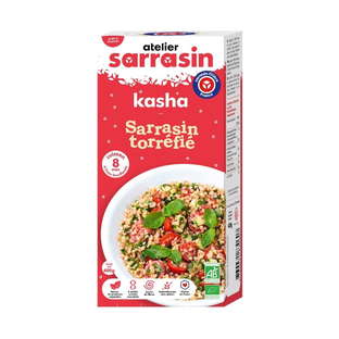 Kasha bio graines de sarrasin torréfiées origine France bio