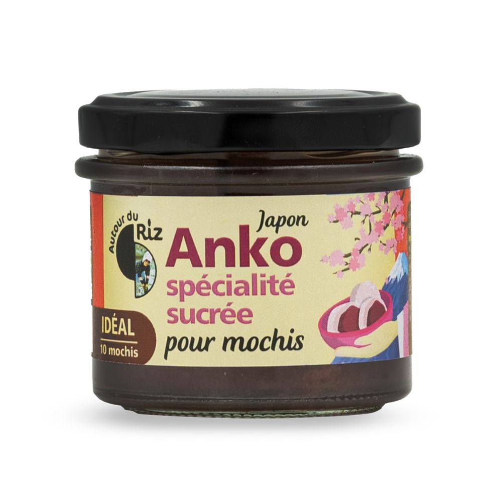 Garniture pour mochis anko haricots azuki sucrés bio