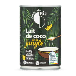Lait de Coco de la Jungle Equitable Bio