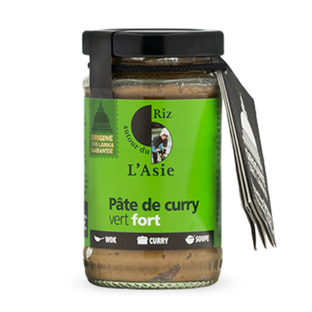 Pâte de Curry Vert Fort Bio