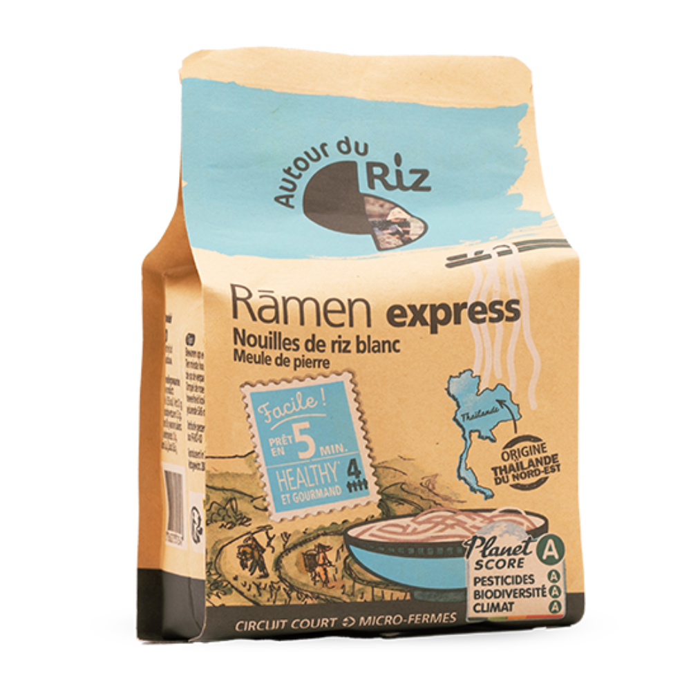 Ramen - nouilles de riz blanc bio