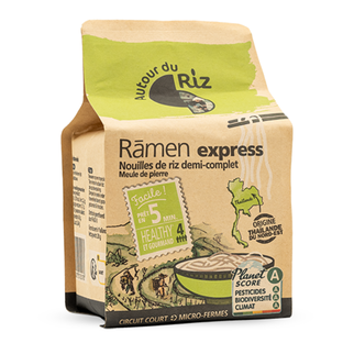 Ramen - Nouilles de Riz Demi Complet Bio