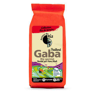 Riz thaï complet germé gaba bio