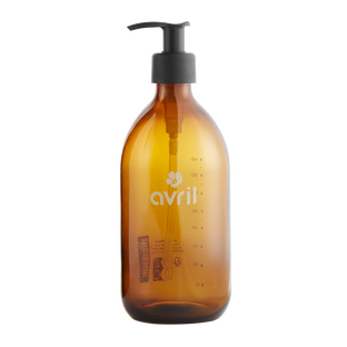 Flacon Rechargeable en Verre Ambré (500 mL)