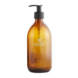 Flacon Rechargeable en Verre Ambré (500 mL)