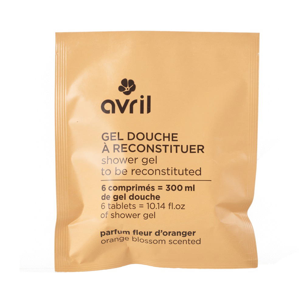 Gel douche à reconstituer parfum fleur d'oranger