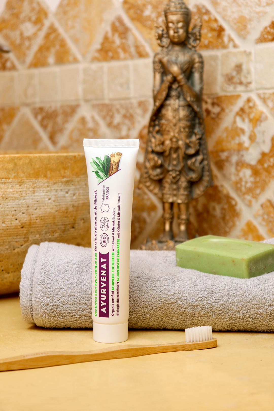 Dentifrice Ayurvédique au Miswak Bio