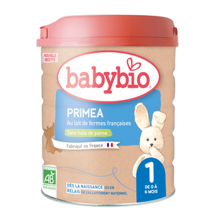 Lait infantile primea 1 - lait de vache français (dès la naissance jusqu'à 6 mois) bio
