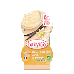 Riz au Lait Vanille Bio (dès 8 mois) - 2x100g