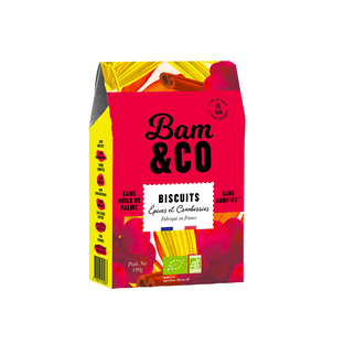 Biscuits Epices et Cranberries Bio