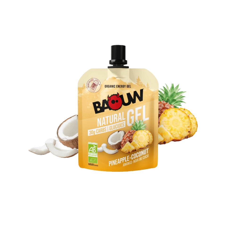 Gel énergétique bio ananas-noix de coco