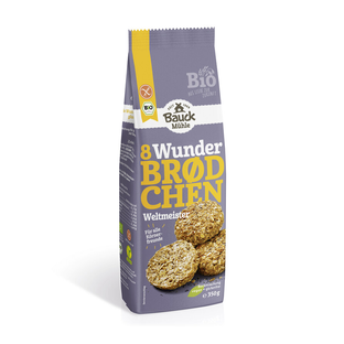 Bio Wunderbrødchen Weltmeister Backmischung, glutenfrei