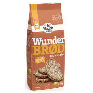 Bio Wunderbrød Backmischung haferfrei