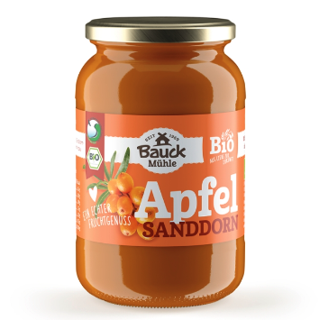 Bio Apfel-Sanddorn-Mus