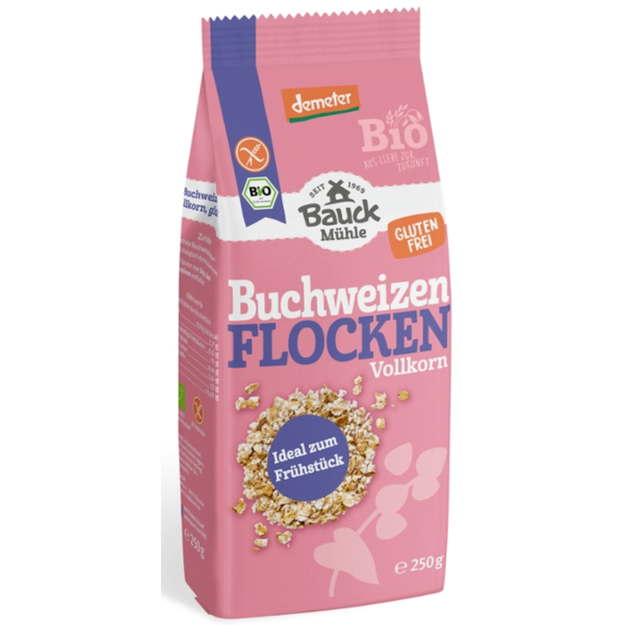 Bio Buchweizenflocken demeter, glutenfrei