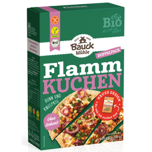 Bio Flammkuchen Backmischung, glutenfrei
