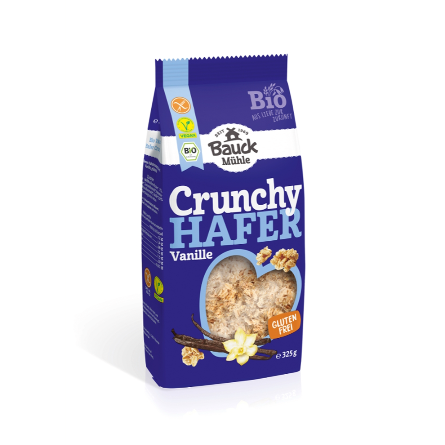 Bio Hafer Crunchy Vanille, glutenfrei