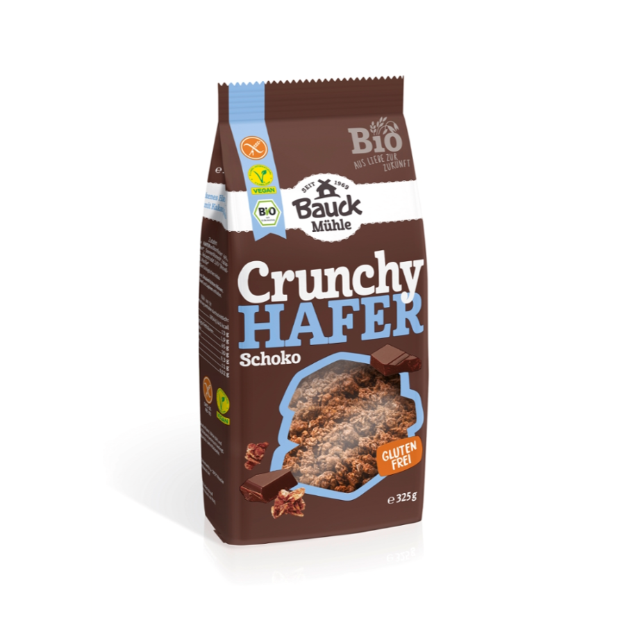Bio Hafer Crunchy Schoko, glutenfrei