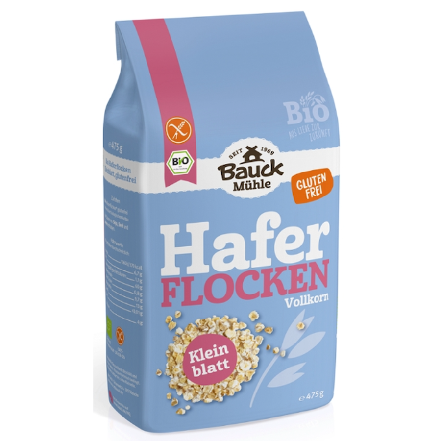Bio Haferflocken Kleinblatt, glutenfrei