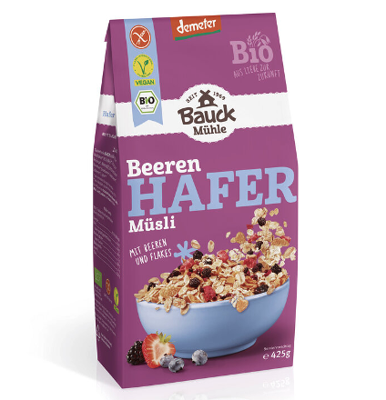 Bio Hafermüsli Beeren demeter
