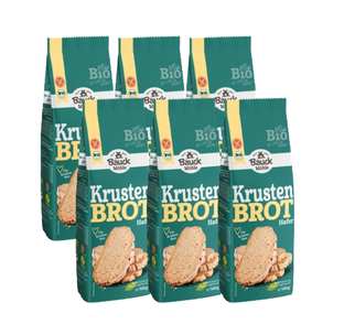 Bio Krustenbrot Backmischung, glutenfrei, Karton 6 Stk.
