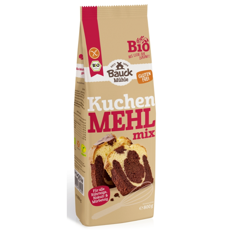 Bio Mehl-Mix Kuchen Backmischung, glutenfrei