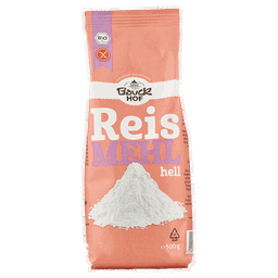 Bio Reismehl hell, glutenfrei