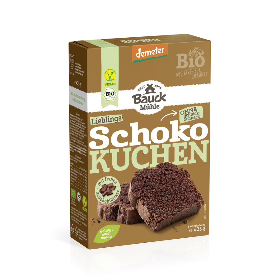 Bio Schokokuchen Backmischung demeter