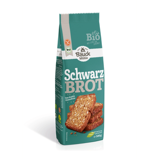 Bio Schwarzbrot Backmischung, glutenfrei