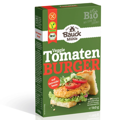 Bio Tomaten-Basilikum-Burger Trockenmischung, glutenfrei