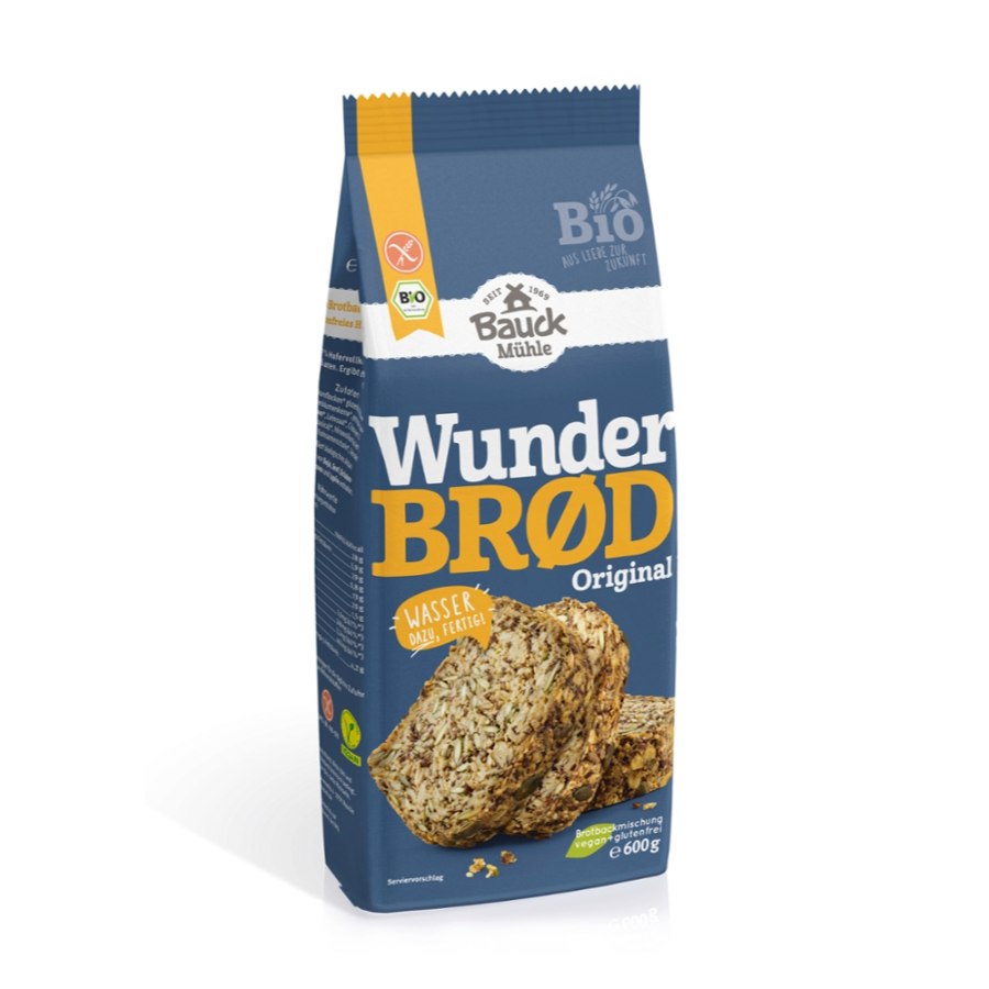 Bio Wunderbrød Backmischung, glutenfrei