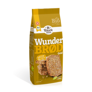 Bio Wunderbrød Gold Backmischung, glutenfrei