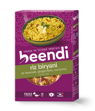 Riz Basmati Au Curcuma Et Gingembre Bio