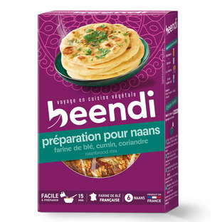 Préparation pour naan bio