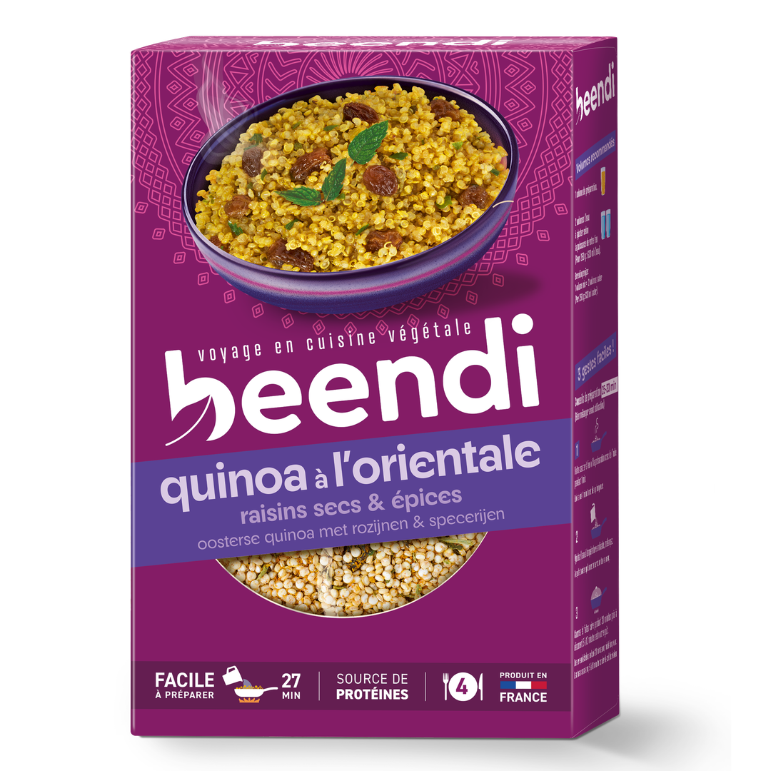 Quinoa à l'Orientale Raisins Secs et Épices Bio